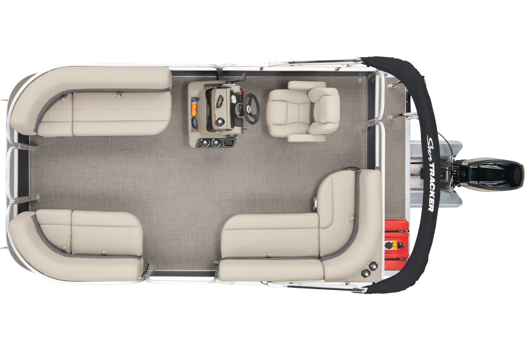 SUN TRACKER PARTY BARGE 16 DLX | 18ft. 5in. Recreational Pontoon